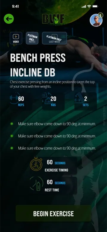Premium app & features